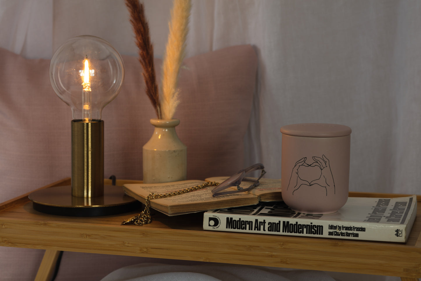 MAEGEN All The Love (Embers & Musk) Pink Candle