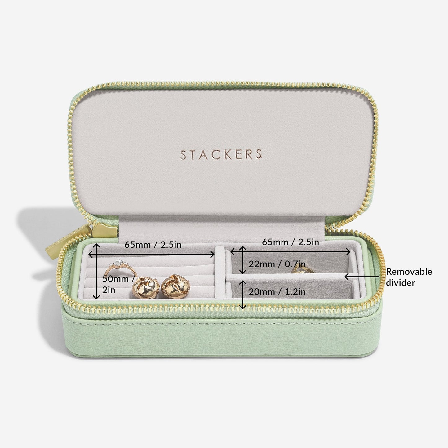 Sage Green Medium Jewellery Box