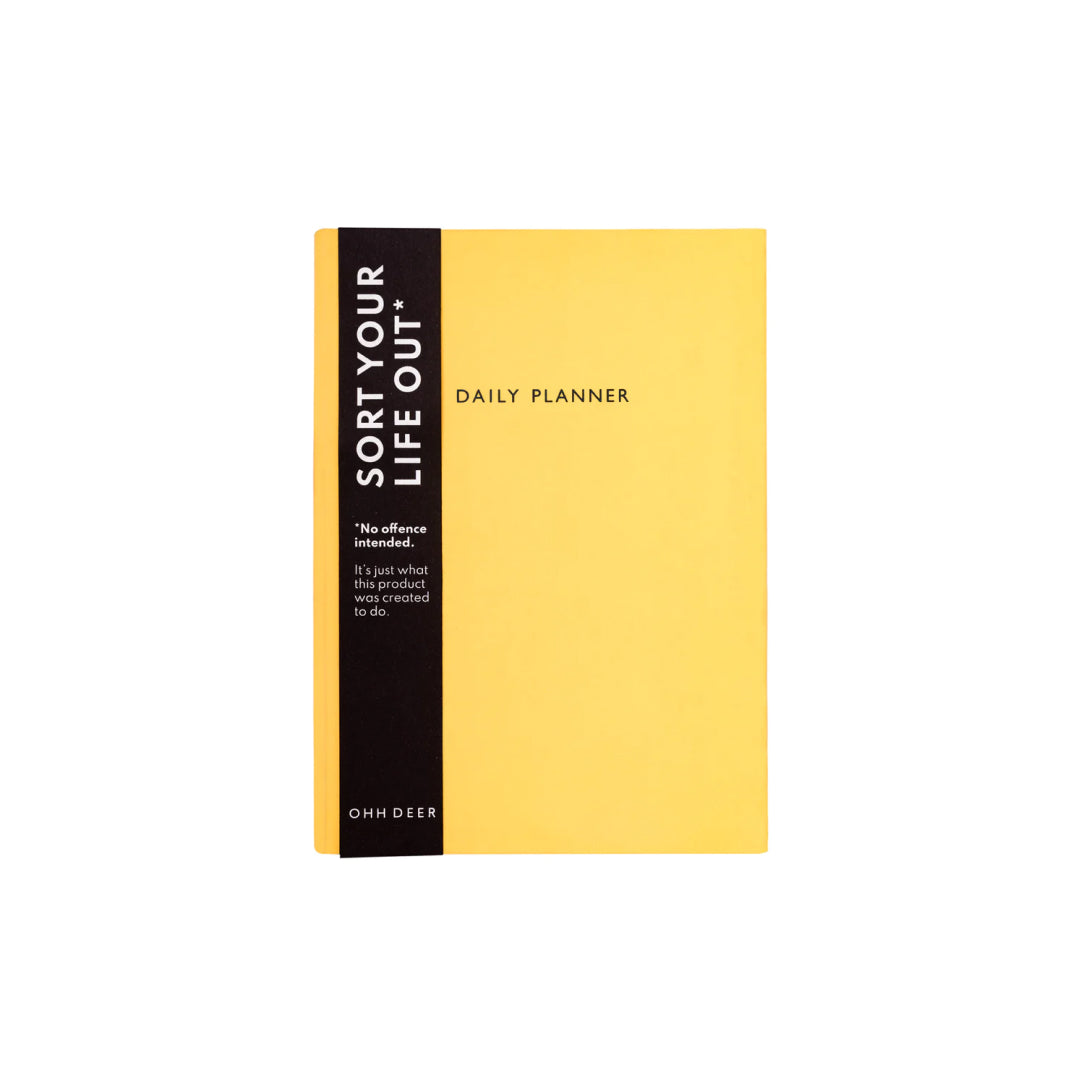A5 Neon Amber Daily Planner