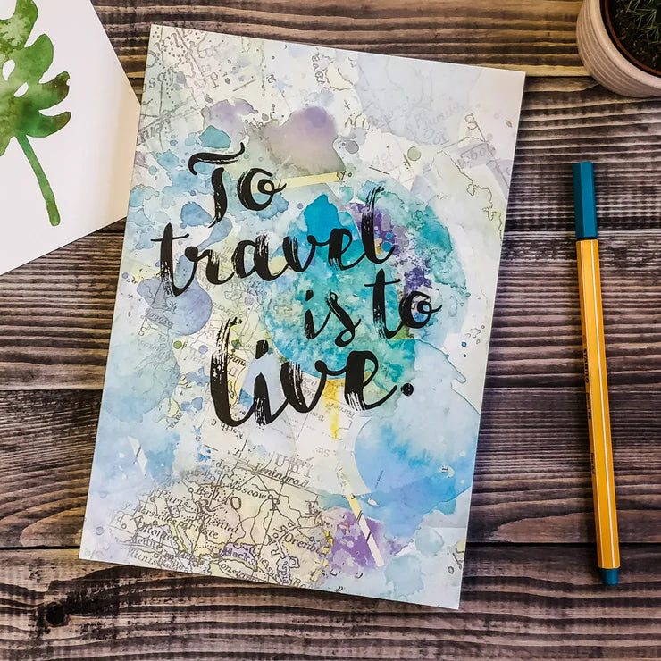 Blank Travel Is To Live Journal