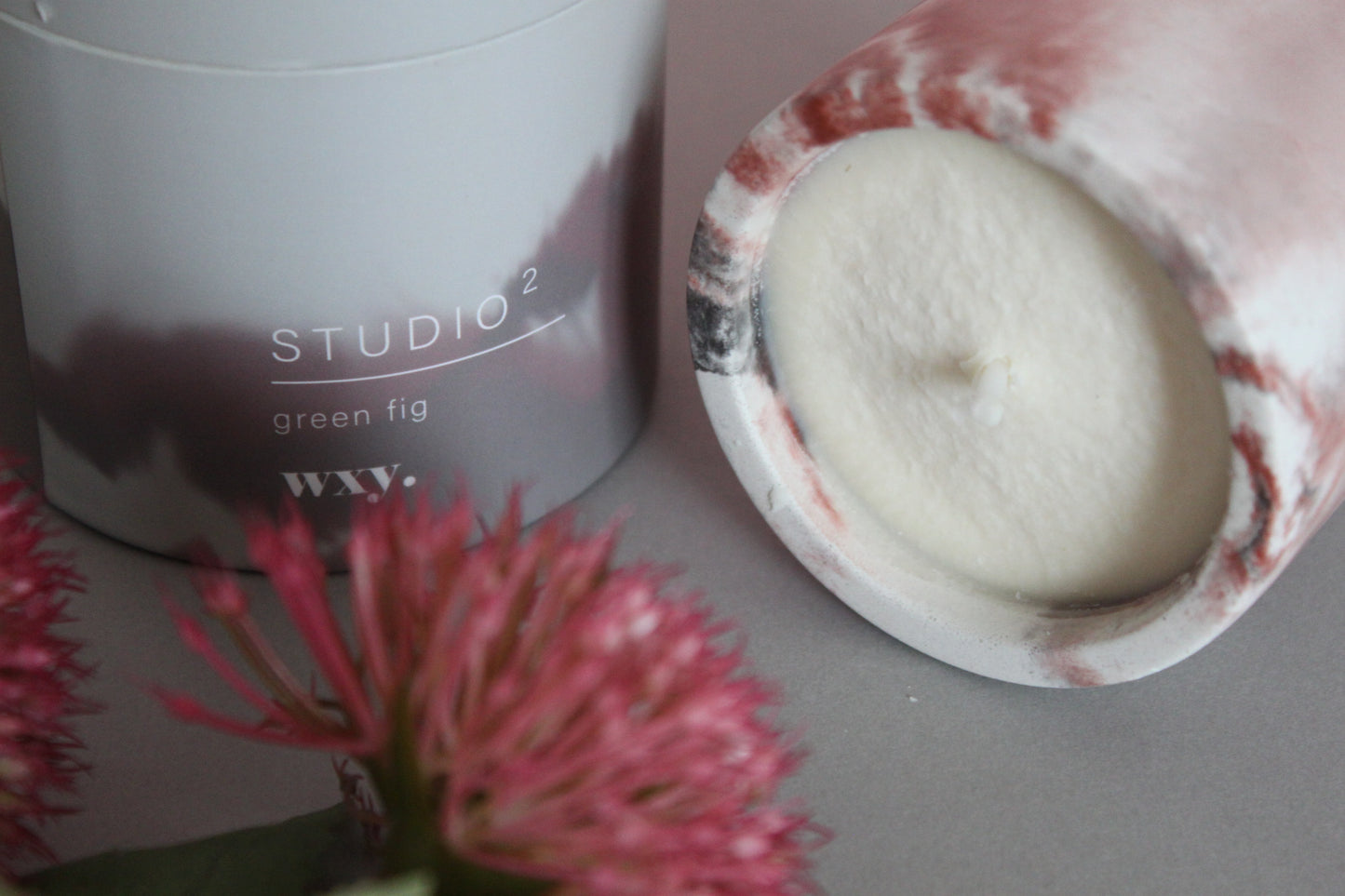 WXY Studio 2 Rhubarb & Anise Concrete Candle