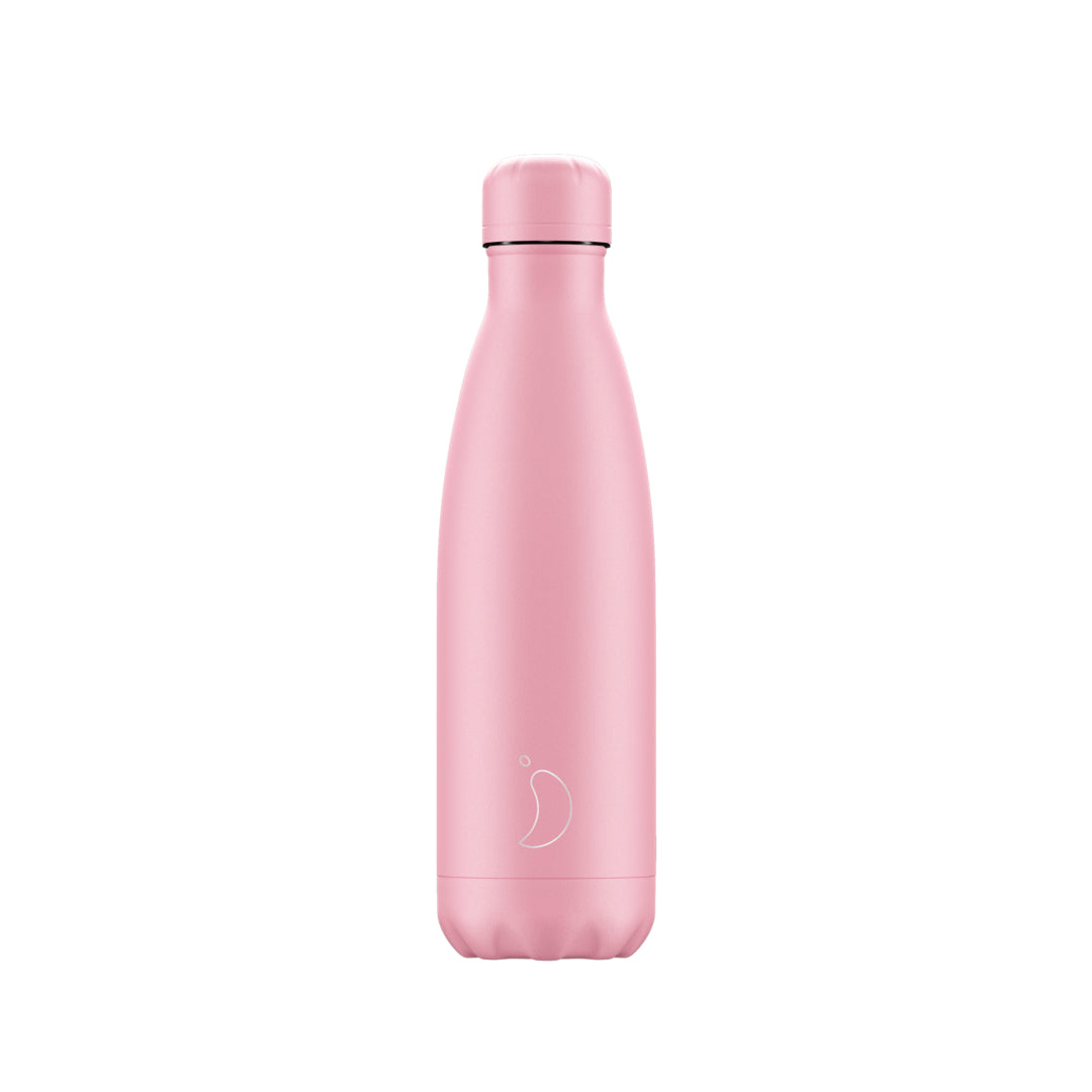 Chilly's Pastel All Pink 500ml Water Bottle