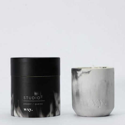 WXY Studio 2 Pepper & Guaiac Concrete Candle