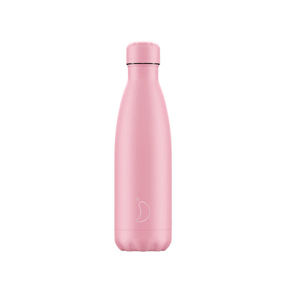 Chilly's Pastel All Pink 500ml Water Bottle