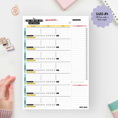 Sort Your Life Out Meal Planner