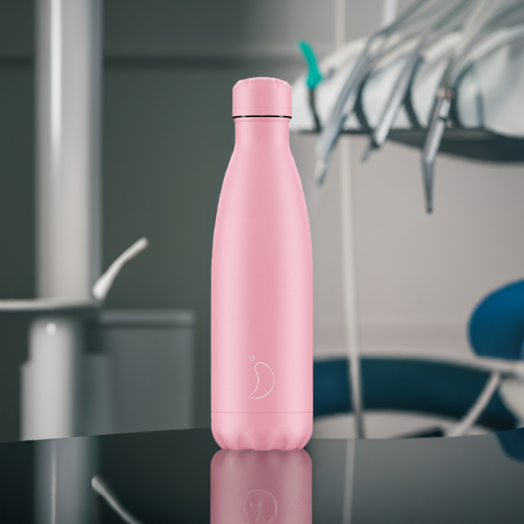 Chilly's Pastel All Pink 500ml Water Bottle